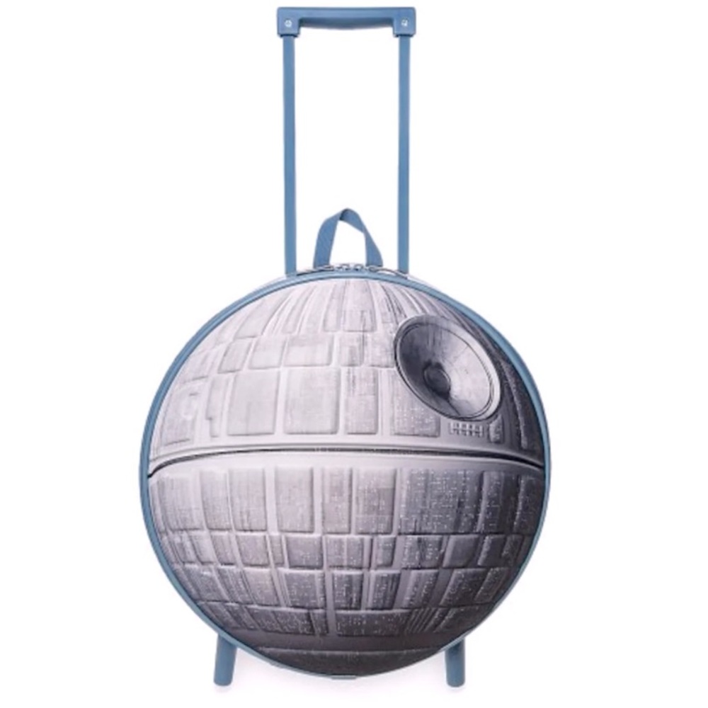 TRAVEL IN STAR WARS STYLE STAR WARS DEATH STAR CARRY ON LUGGAGE W/WHEELS/HANDLE